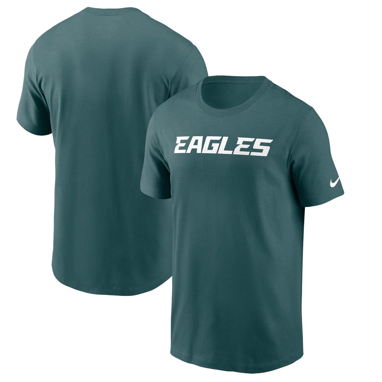 Мужская темно-зеленая футболка Philadelphia Eagles с надписью Essential Nike, Зеленый
Мужская темно-зеленая футболка Philadelphia Eagles с надписью Essential Nike, Зеленый