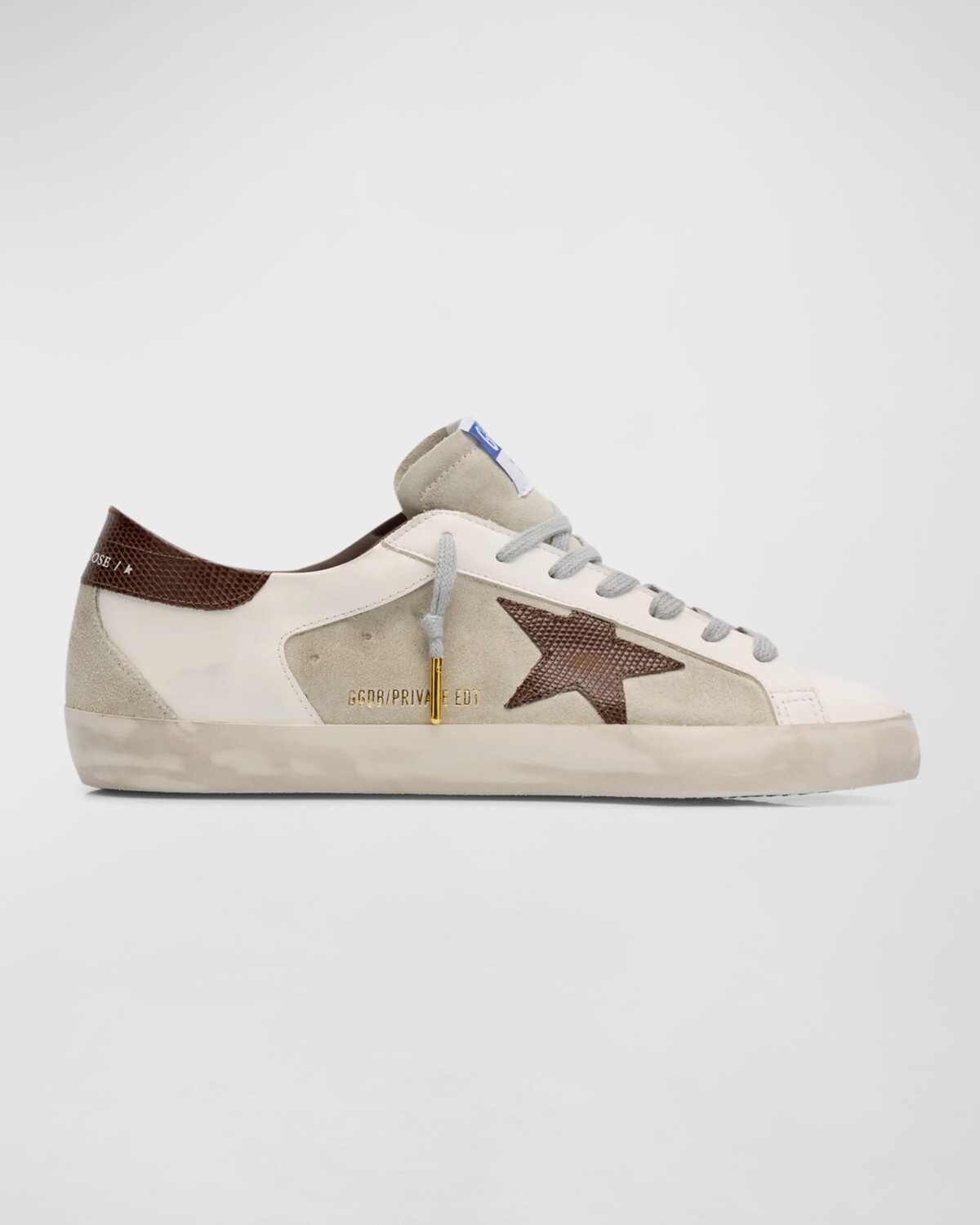 Мужские кожаные низкие кеды Super-Star с эффектом ящерицы Golden Goose, цвет Ice/Burgundy
Мужские кожаные низкие кеды Super-Star с эффектом ящерицы Golden Goose, цвет Ice/Burgundy