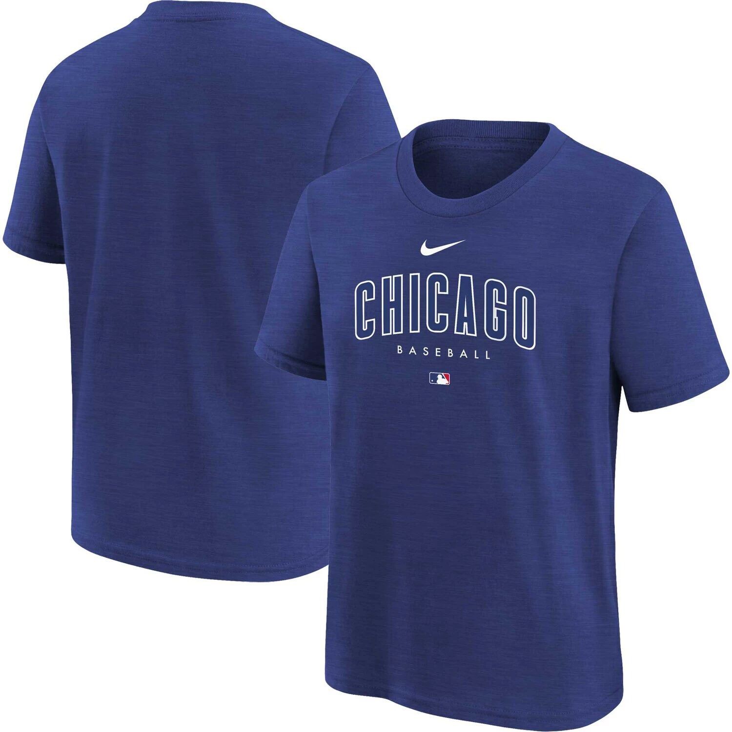 Молодежная футболка Nike Royal Chicago Cubs Authentic Collection Early Work Tri-Blend Nike
Молодежная футболка Nike Royal Chicago Cubs Authentic Collection Early Work Tri-Blend Nike