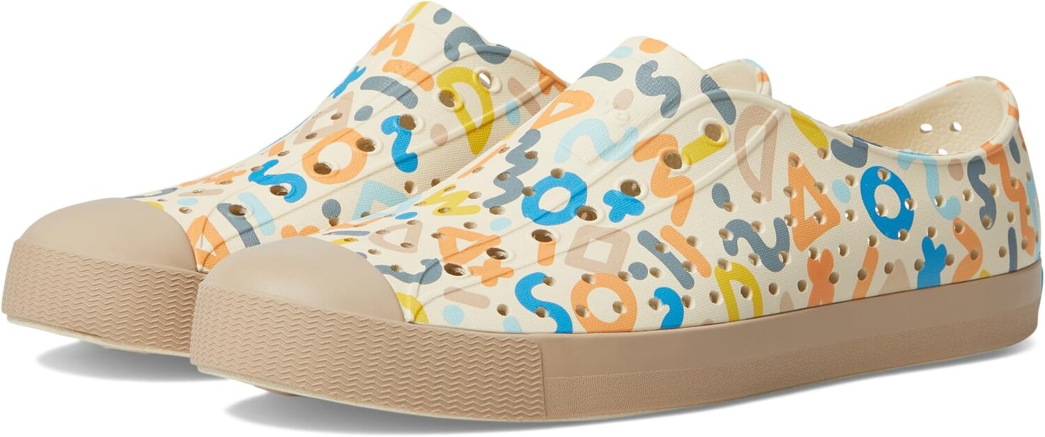 Кроссовки Jefferson Sugarlite Print Native Shoes Kids, цвет Bone White/Flax Tan/Apricot Resting Squiggle
Кроссовки Jefferson Sugarlite Print Native Shoes Kids, цвет Bone White/Flax Tan/Apricot Resting Squiggle