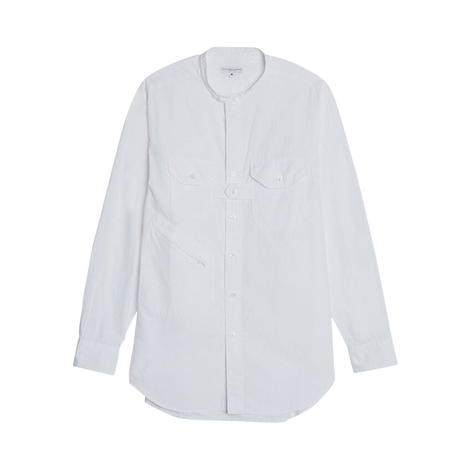 Двухслойная рубашка с воротником из ткани с полосками Engineered Garments 100s, цвет Белый
Двухслойная рубашка с воротником из ткани с полосками Engineered Garments 100s, цвет Белый