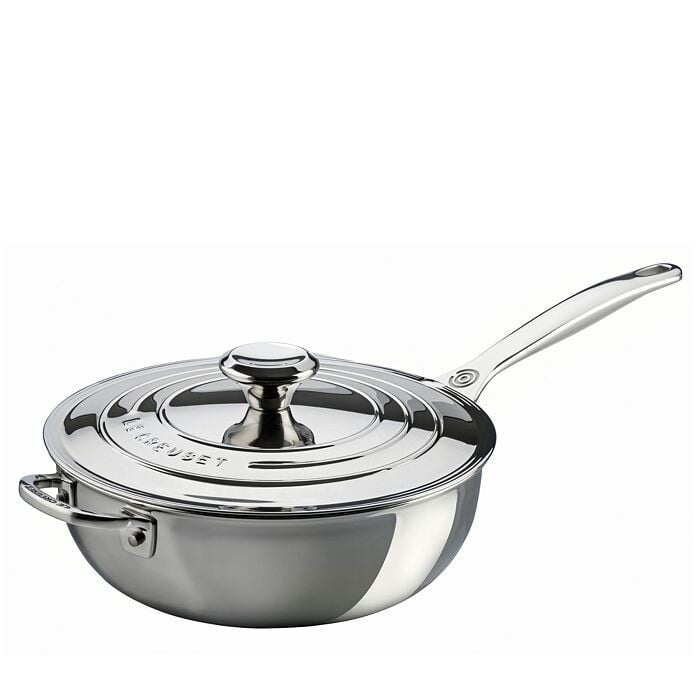 Кастрюля Le Creuset из нержавеющей стали емкостью 3,5 литра с крышкой, серебряный
Кастрюля Le Creuset из нержавеющей стали емкостью 3,5 литра с крышкой, серебряный