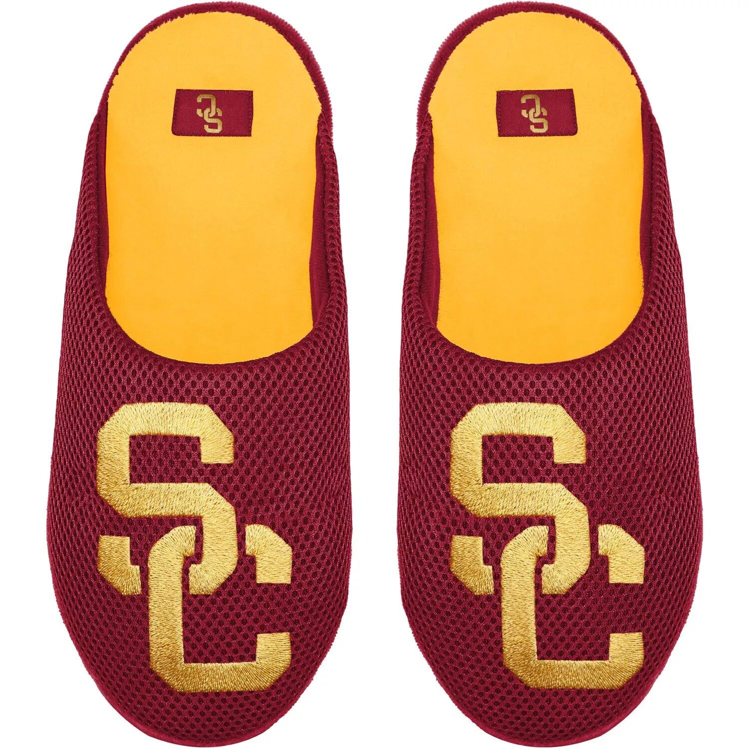 Молодежные тапочки из сетки с цветными блоками и большим логотипом FOCO USC Trojans Unbranded
Молодежные тапочки из сетки с цветными блоками и большим логотипом FOCO USC Trojans Unbranded