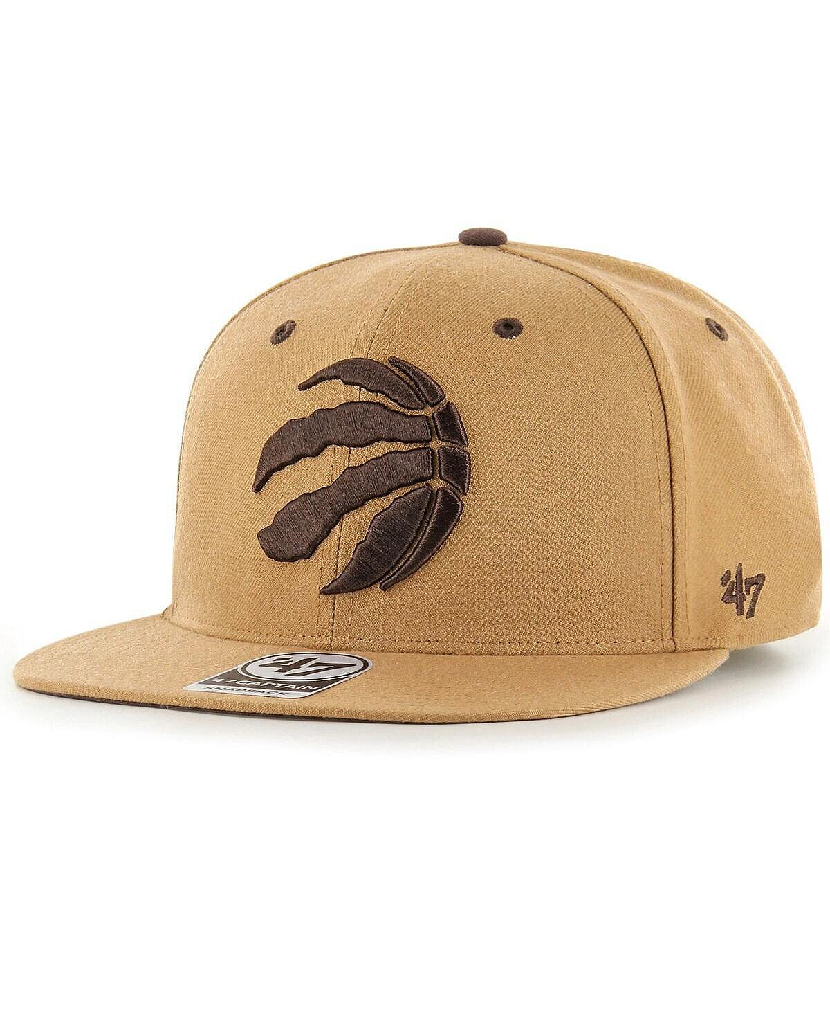Мужская светло-коричневая кепка Toronto Raptors Toffee Captain Snapback '47 Brand
Мужская светло-коричневая кепка Toronto Raptors Toffee Captain Snapback '47 Brand
