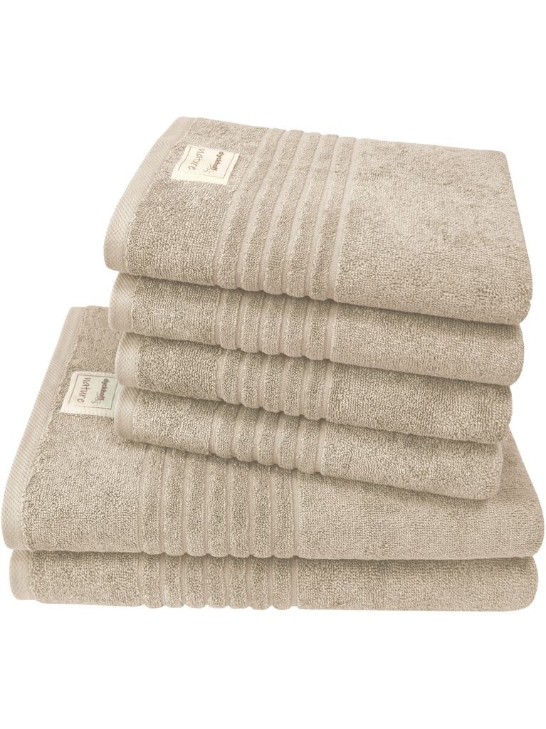 Dyckhoff Naturestone 4 полотенца для рук 50 x 100 см, 2 полотенца для душа 70 x 140 см, серый
Dyckhoff Naturestone 4 полотенца для рук 50 x 100 см, 2 полотенца для душа 70 x 140 см, серый