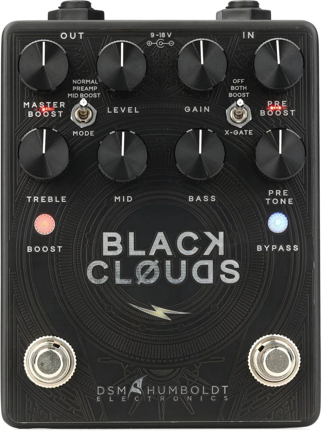DSM Humboldt Electronics Black Clouds Педаль искажений и усиления с высоким коэффициентом усиления
DSM Humboldt Electronics Black Clouds Педаль искажений и усиления с высоким коэффициентом усиления