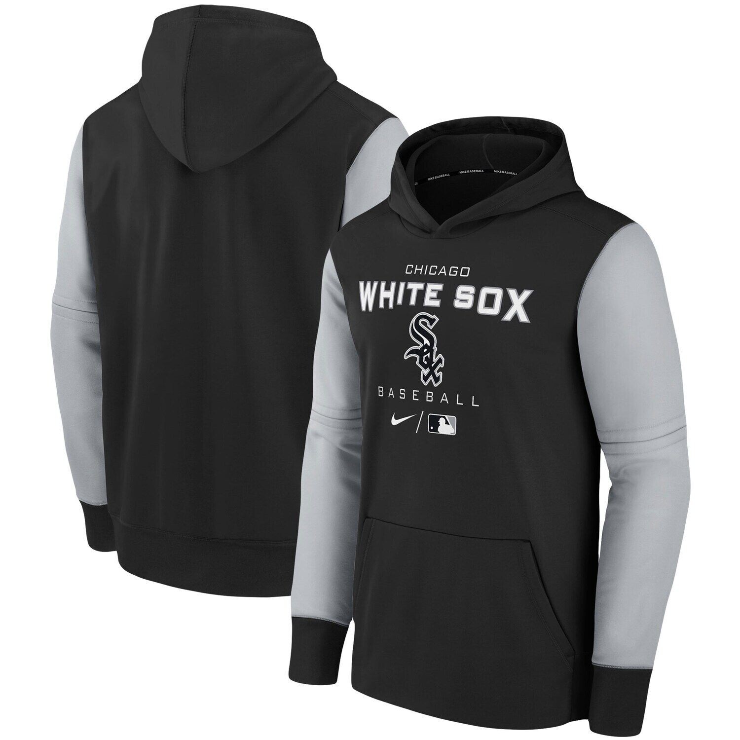 Молодежный пуловер с капюшоном Nike Chicago White Sox Authentic Collection Therma Performance черного цвета Nike
Молодежный пуловер с капюшоном Nike Chicago White Sox Authentic Collection Therma Performance черного цвета Nike