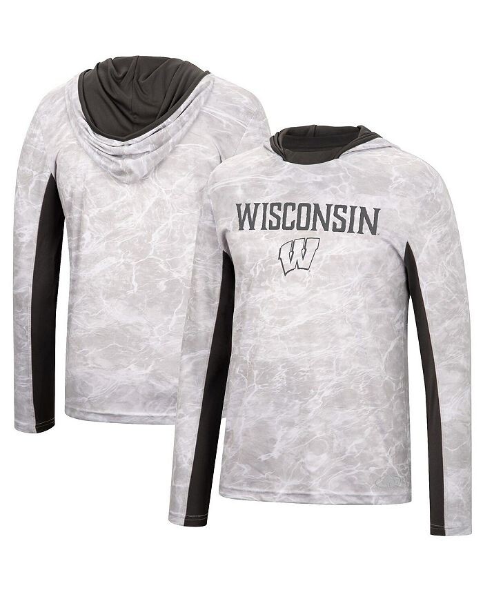 Мужская белая футболка с капюшоном Wisconsin Badgers Mossy Oak SPF 50 Performance с длинным рукавом Colosseum, белый
Мужская белая футболка с капюшоном Wisconsin Badgers Mossy Oak SPF 50 Performance с длинным рукавом Colosseum, белый