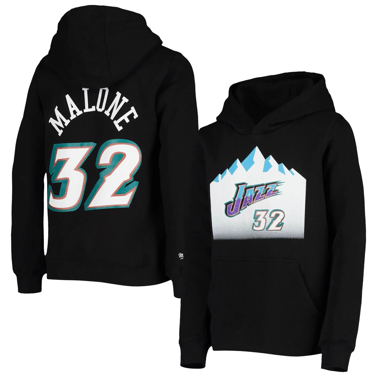 Молодежный пуловер с капюшоном Mitchell & Ness Karl Malone Black Utah Jazz Hardwood Classics Name & Number Unbranded
Молодежный пуловер с капюшоном Mitchell & Ness Karl Malone Black Utah Jazz Hardwood Classics Name & Number Unbranded