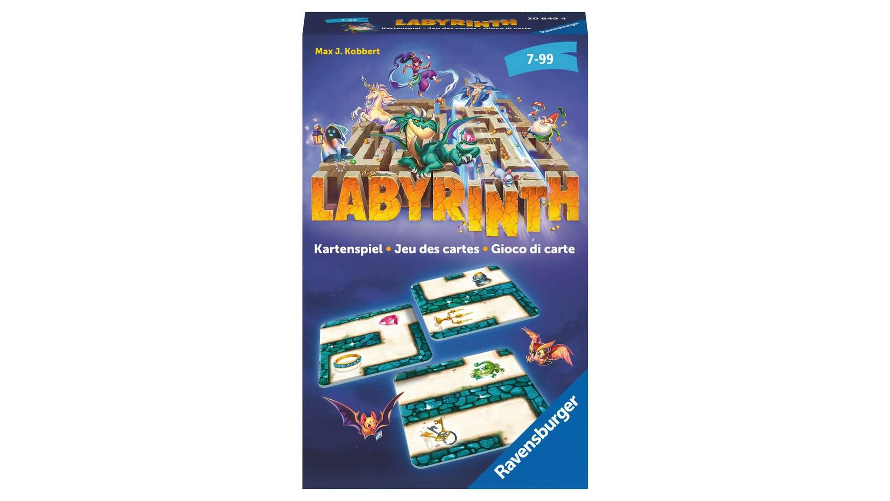 Ravensburger Spiele карточная игра Лабиринт семейная классика для 2–6 игроков игра для детей от 7 лет и старше
Ravensburger Spiele карточная игра Лабиринт семейная классика для 2–6 игроков игра для детей от 7 лет и старше