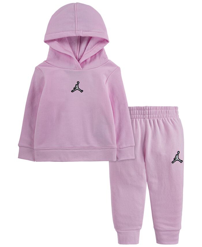 Флисовый пуловер с капюшоном и штанами Baby Girls Essentials, комплект из 2 предметов Jordan, розовый
Флисовый пуловер с капюшоном и штанами Baby Girls Essentials, комплект из 2 предметов Jordan, розовый