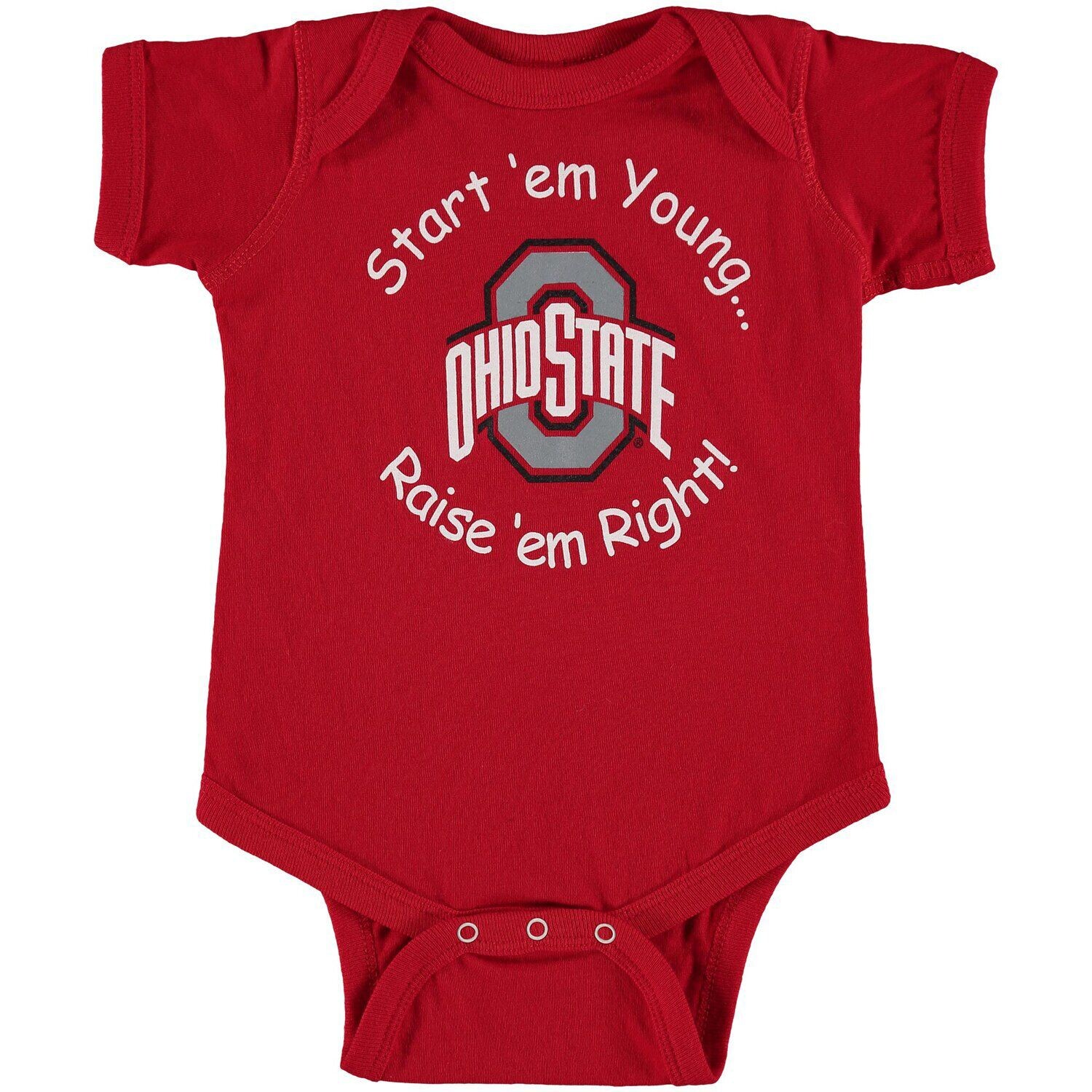 Боди Scarlet Ohio State Buckeyes Start 'Em Young для новорожденных и младенцев Unbranded
Боди Scarlet Ohio State Buckeyes Start 'Em Young для новорожденных и младенцев Unbranded