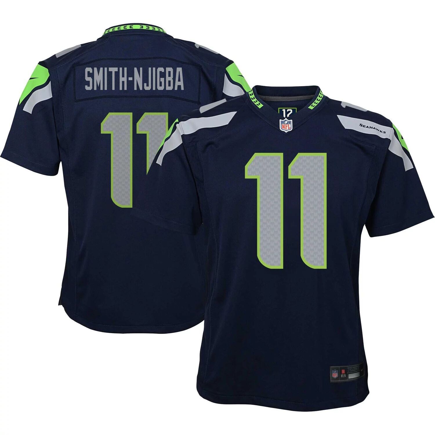 Молодежная игровая майка Nike Jaxon Smith-Njigba College Navy Seattle Seahawks Nike
Молодежная игровая майка Nike Jaxon Smith-Njigba College Navy Seattle Seahawks Nike