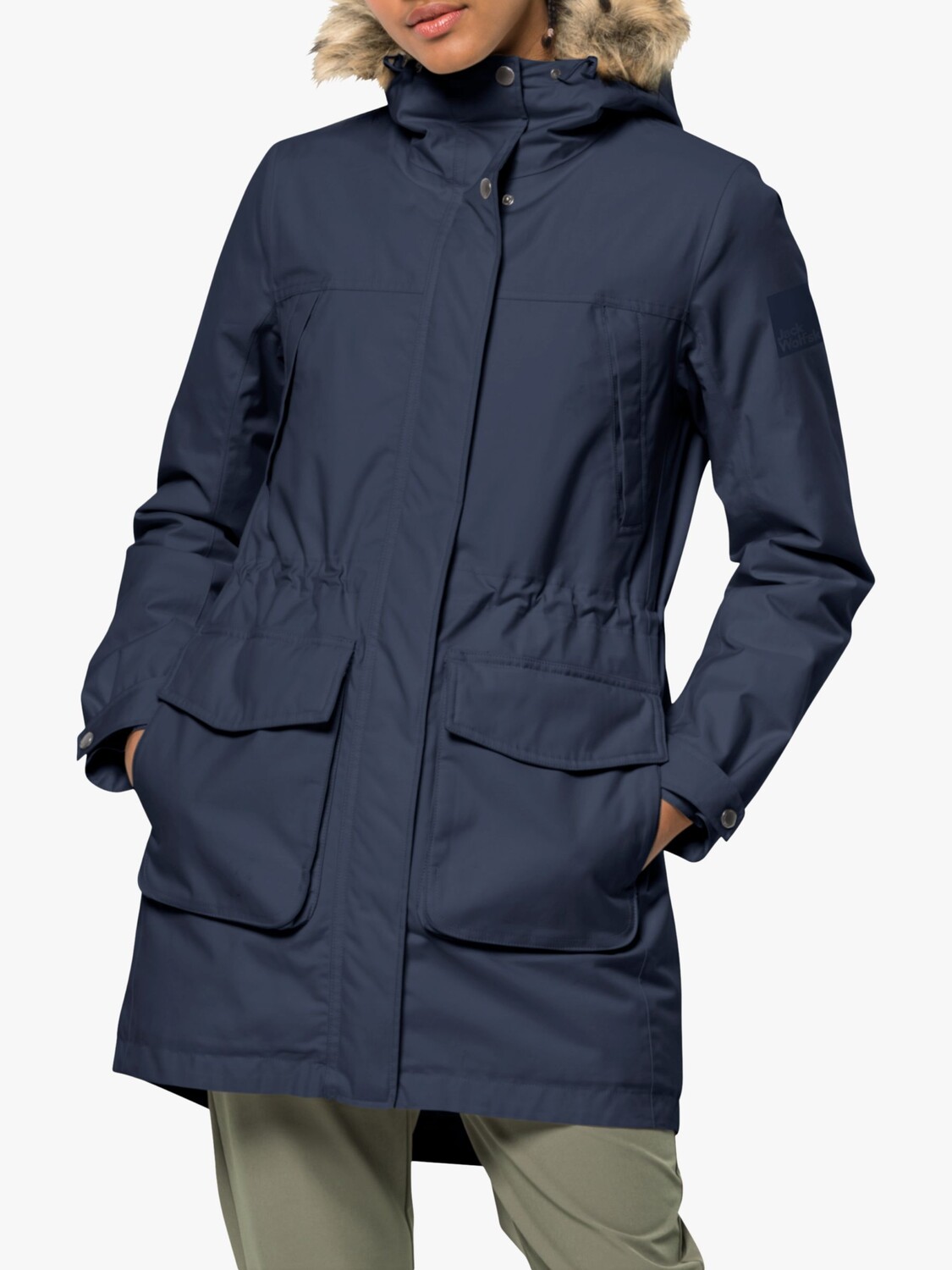 Женская водонепроницаемая парка Jack Wolfskin Winterfrost Down, темно-синяя, Синий
Женская водонепроницаемая парка Jack Wolfskin Winterfrost Down, темно-синяя, Синий
