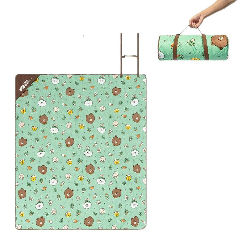 Mobi Garden Long Bear Coni Rabbit Forest Series Складной портативный коврик для пикника с коричневым медведем и зеленым принтом (200*180)
Mobi Garden Long Bear Coni Rabbit Forest Series Складной портативный коврик для пикника с коричневым медведем и зеленым принтом (200*180)