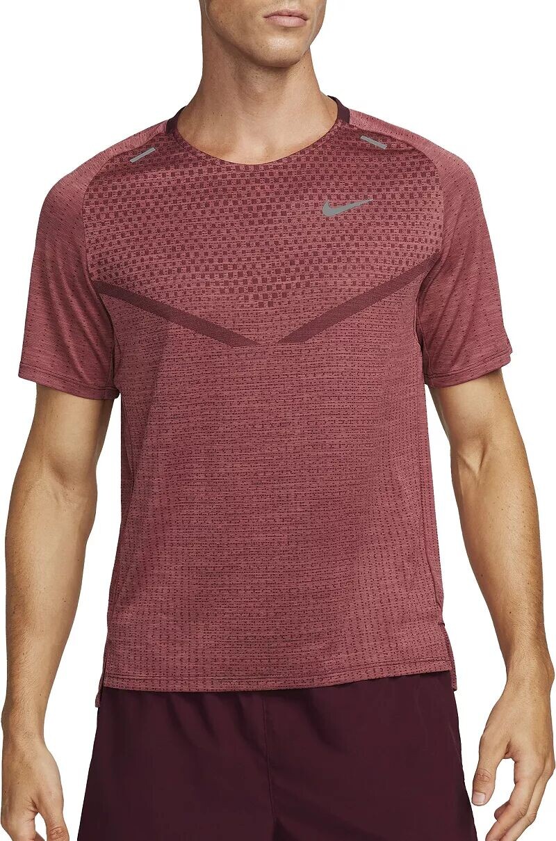 Мужская футболка для бега Nike Dri-FIT ADV TechKnit с ультра короткими рукавами, бордовый
Мужская футболка для бега Nike Dri-FIT ADV TechKnit с ультра короткими рукавами, бордовый