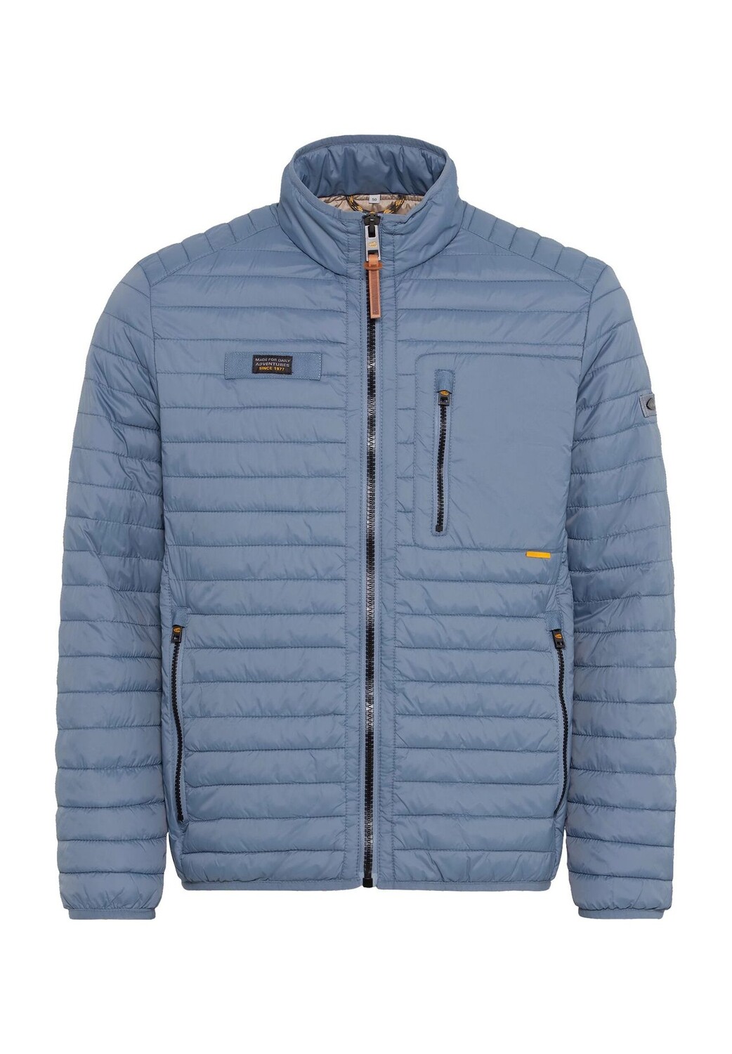 Куртка стеганая, воротник стойка, карманы на молнии, мужская camel active, цвет Stone Blue
Куртка стеганая, воротник стойка, карманы на молнии, мужская camel active, цвет Stone Blue