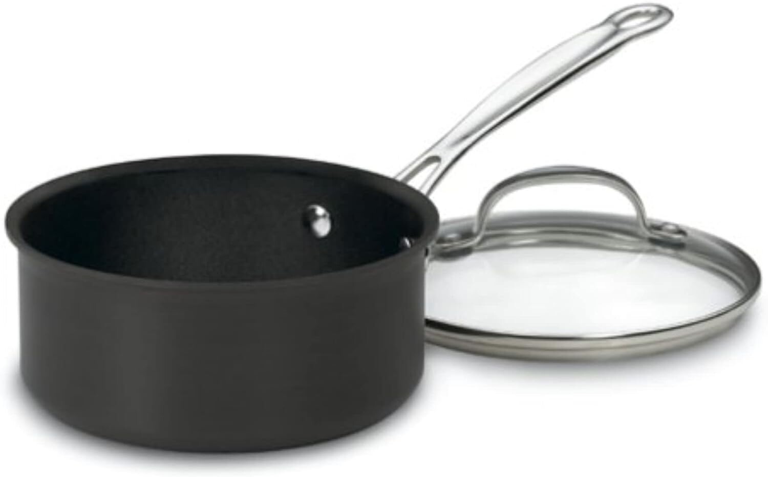Cuisinart 619-18, кастрюля с антипригарным покрытием и жестким анодированием, 2 литра, с крышкой, Saucepan W/Cover
Cuisinart 619-18, кастрюля с антипригарным покрытием и жестким анодированием, 2 литра, с крышкой, Saucepan W/Cover