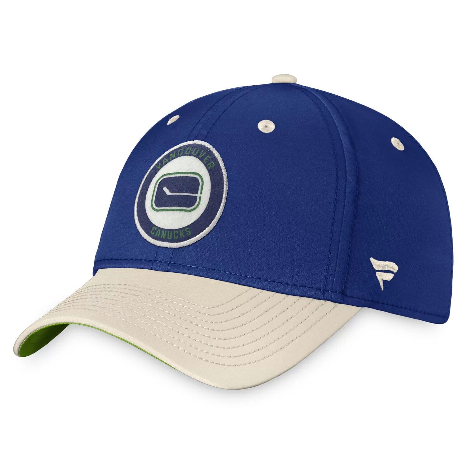 Мужская гибкая кепка Fanatics синего/хаки Vancouver Canucks True Classics в стиле ретро
Мужская гибкая кепка Fanatics синего/хаки Vancouver Canucks True Classics в стиле ретро