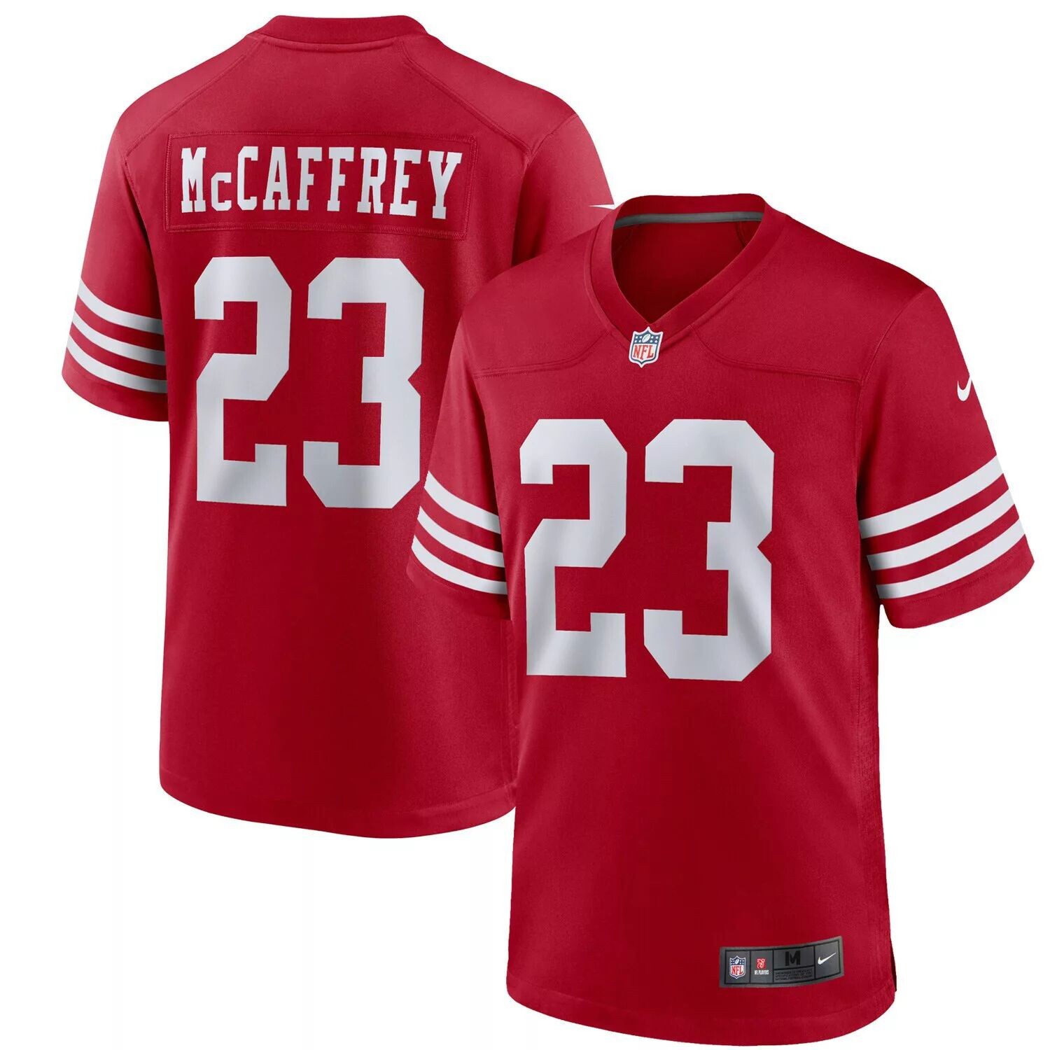 Молодежная игровая майка Nike Christian McCaffrey Scarlet San Francisco 49ers Nike
Молодежная игровая майка Nike Christian McCaffrey Scarlet San Francisco 49ers Nike