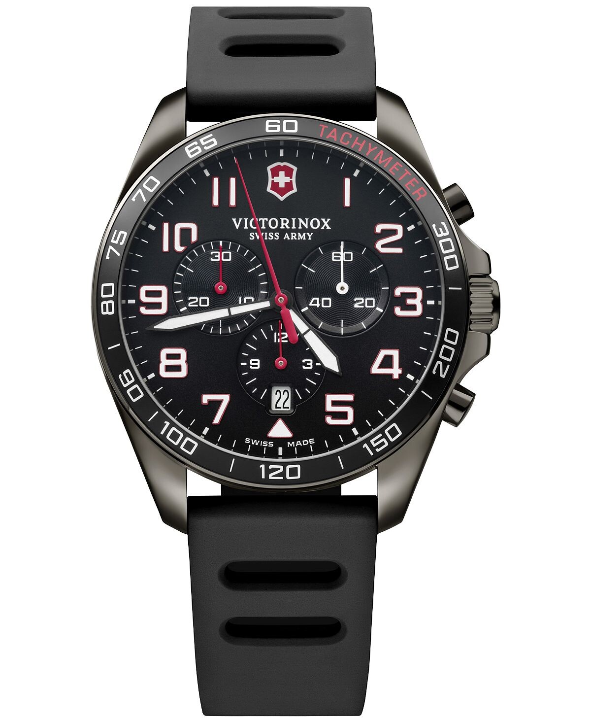 Швейцарские армейские мужские часы с хронографом FieldForce Sport, черный каучуковый ремешок, 42 мм Victorinox
Швейцарские армейские мужские часы с хронографом FieldForce Sport, черный каучуковый ремешок, 42 мм Victorinox