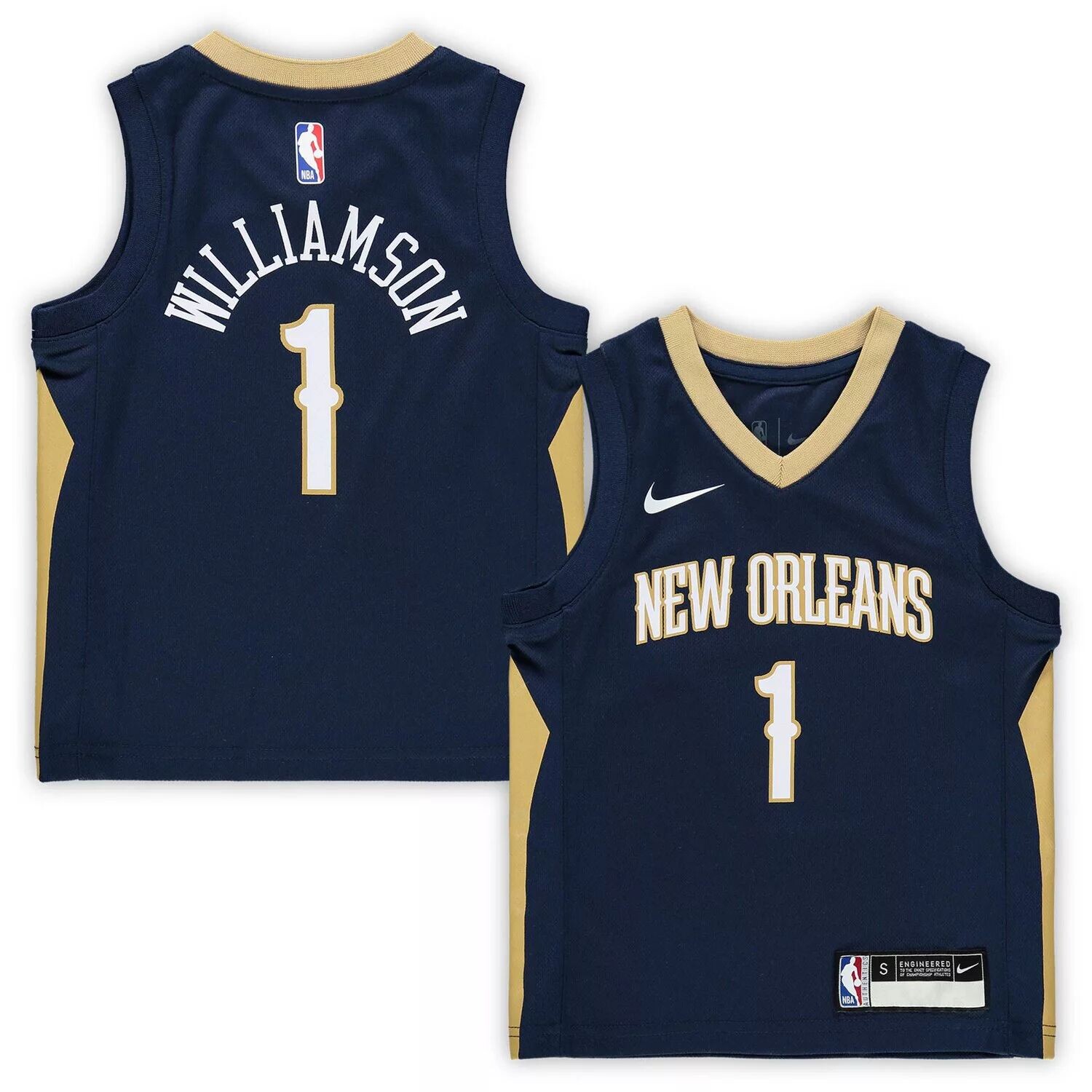 Реплика Джерси Nike Zion Williamson Navy New Orleans Pelicans для дошкольников — Icon Edition Nike
Реплика Джерси Nike Zion Williamson Navy New Orleans Pelicans для дошкольников — Icon Edition Nike