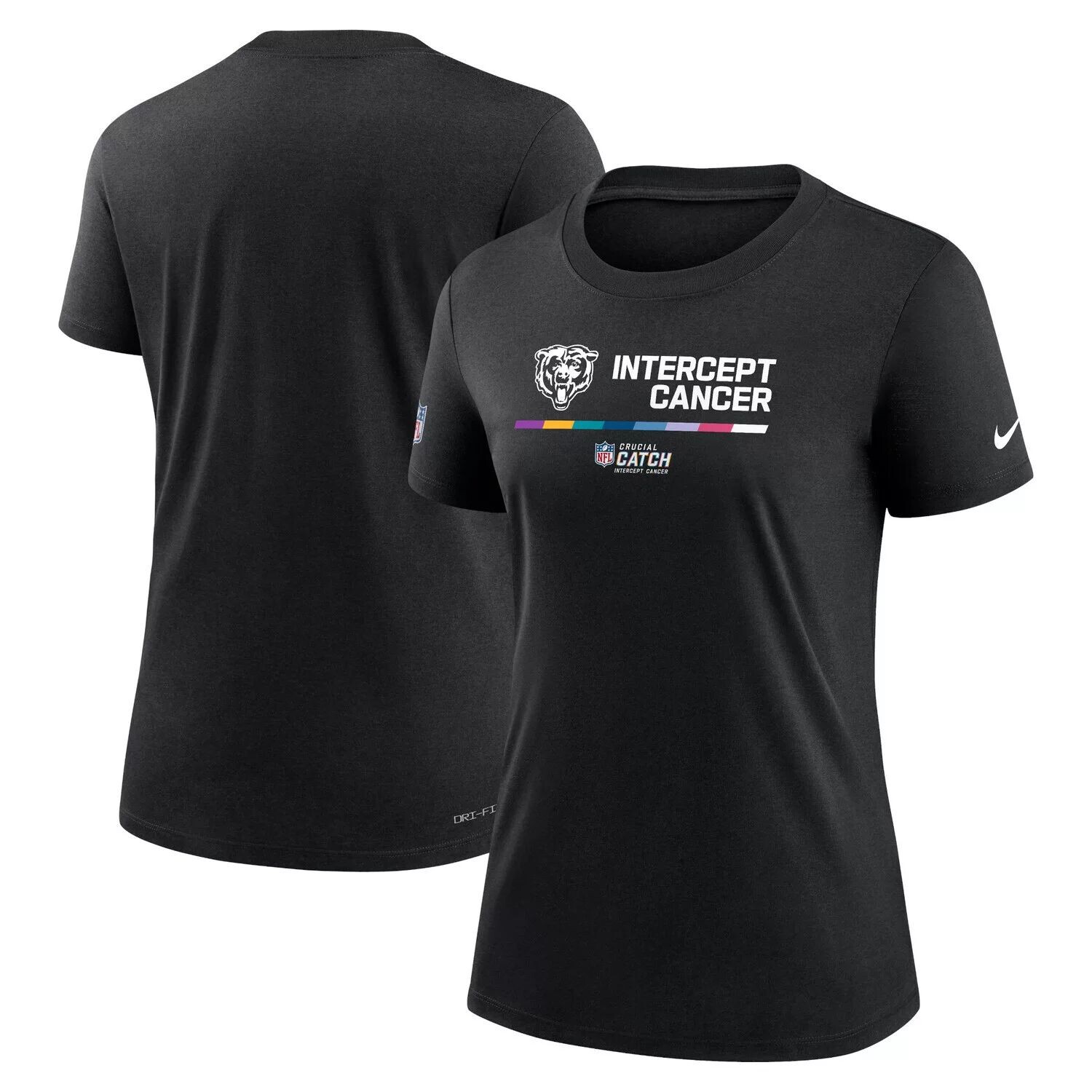 Женская черная футболка Nike Chicago Bears 2022 NFL Crucial Catch Performance Nike, Черный
Женская черная футболка Nike Chicago Bears 2022 NFL Crucial Catch Performance Nike, Черный