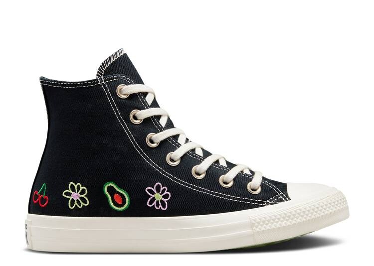 Кроссовки Converse CHUCK TAYLOR ALL STAR HIGH 'FESTIVAL EMBROIDERED FRUITS & FLORALS', черный
Кроссовки Converse CHUCK TAYLOR ALL STAR HIGH 'FESTIVAL EMBROIDERED FRUITS & FLORALS', черный