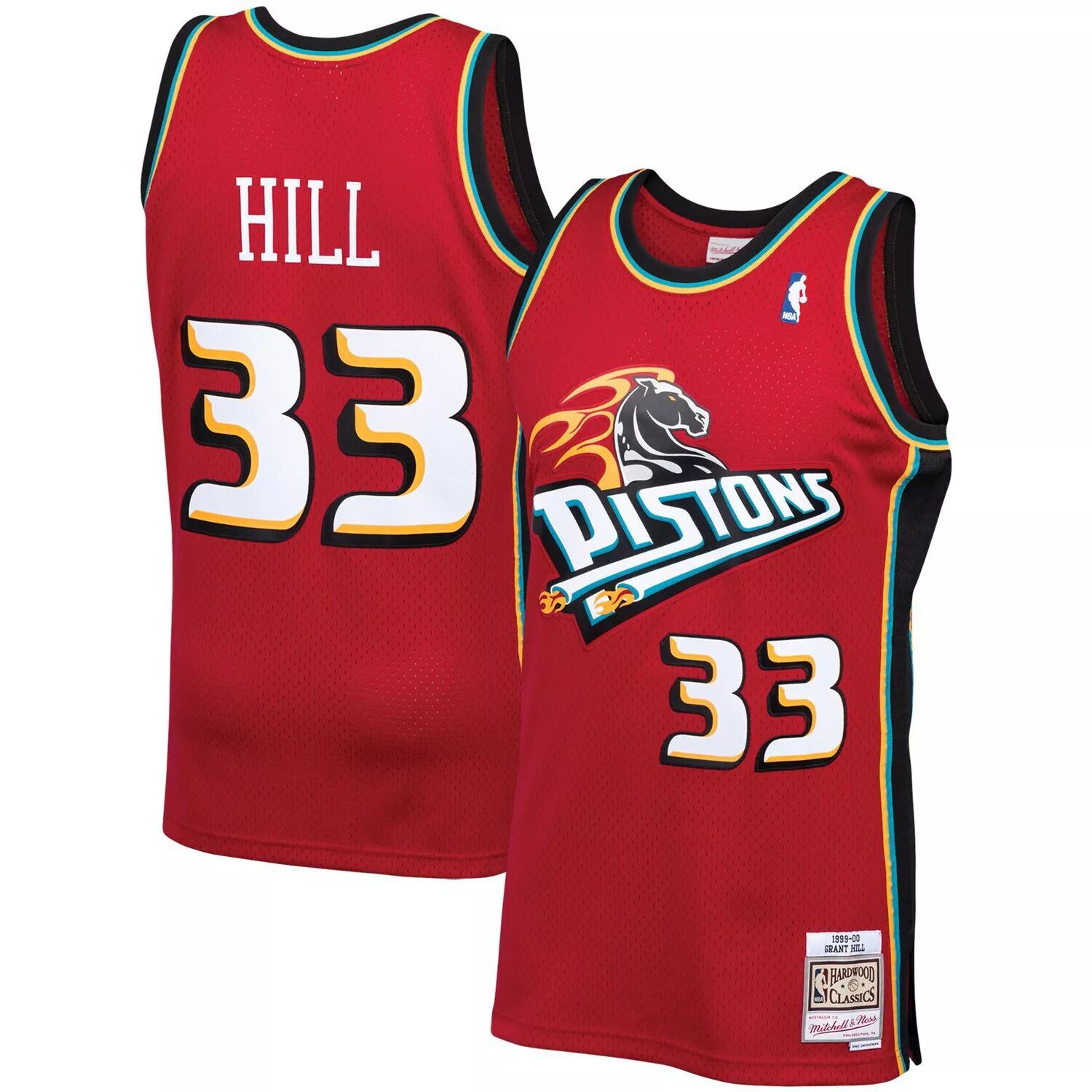 Мужская майка Mitchell & Ness Grant Hill Red Detroit Pistons 1999-00 Hardwood Classics Swingman
Мужская майка Mitchell & Ness Grant Hill Red Detroit Pistons 1999-00 Hardwood Classics Swingman