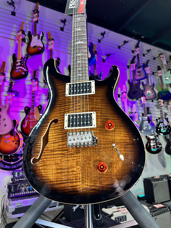 Электрогитара PRS SE Custom 22 Semi Hollow Electric Guitar - Black Gold Sunburst Auth Dealer Free Ship! 596
Электрогитара PRS SE Custom 22 Semi Hollow Electric Guitar - Black Gold Sunburst Auth Dealer Free Ship! 596