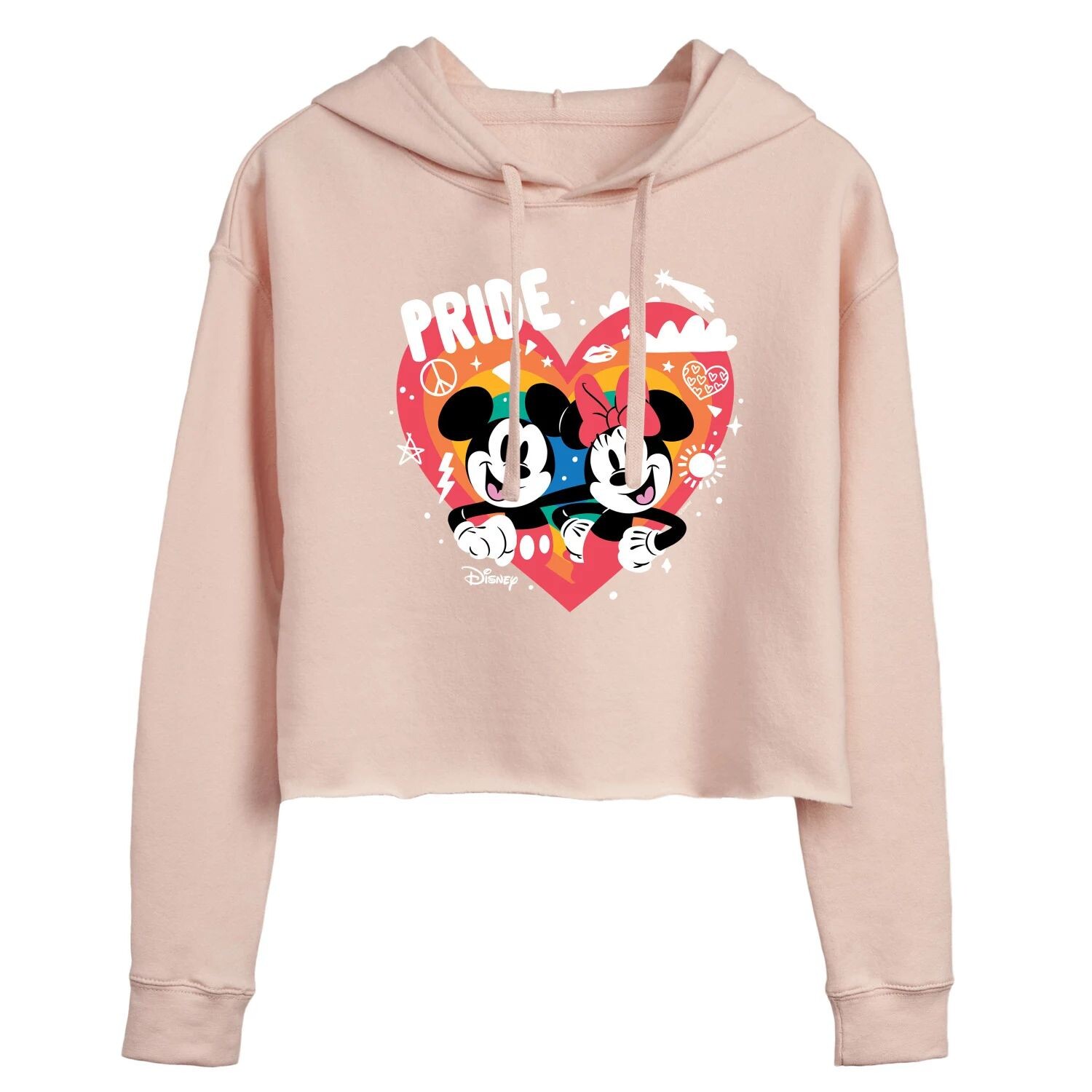 Укороченная толстовка для детей Disney's Mickey & Minnie Mouse Pride Heart Disney
Укороченная толстовка для детей Disney's Mickey & Minnie Mouse Pride Heart Disney