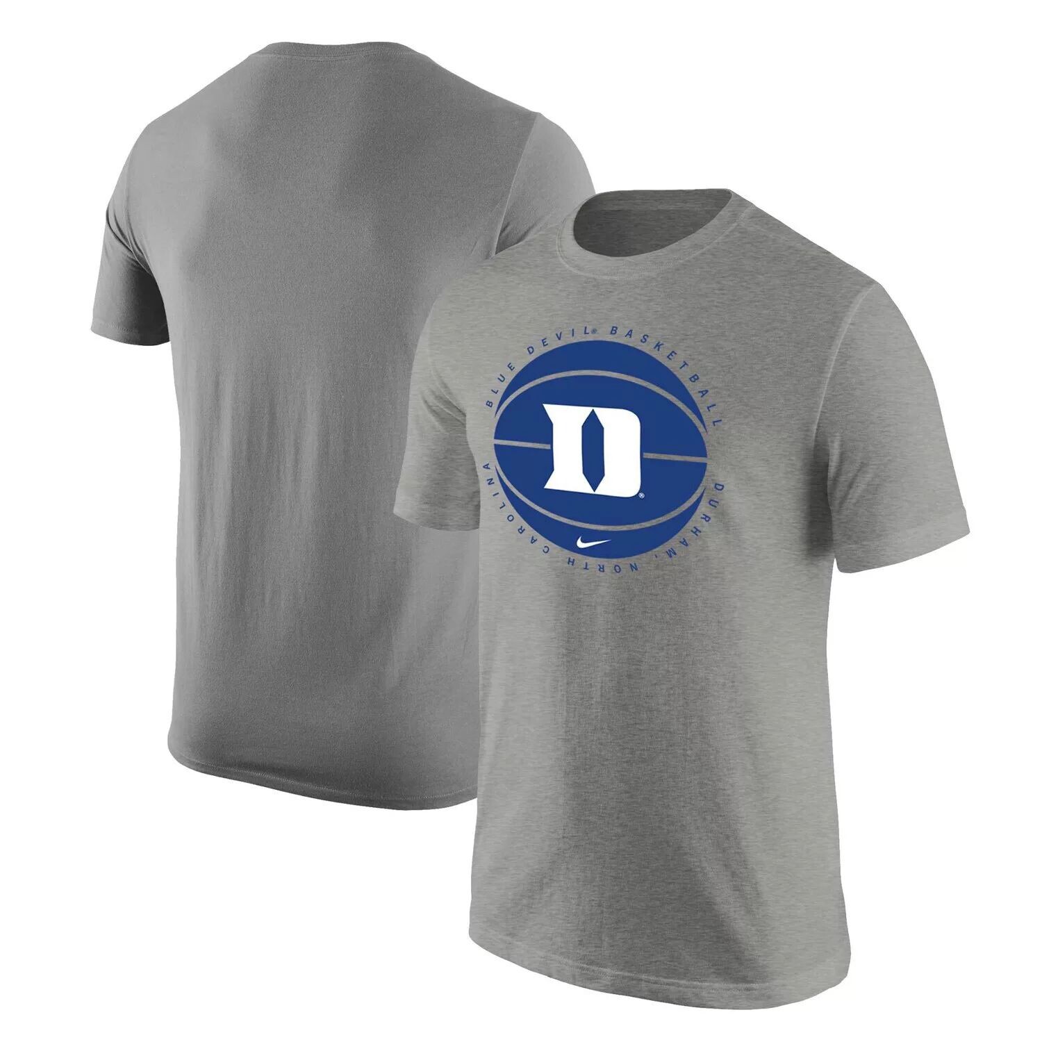 Мужская футболка с баскетбольным логотипом Duke Blue Devils Heather Grey Duke Blue Devils Nike
Мужская футболка с баскетбольным логотипом Duke Blue Devils Heather Grey Duke Blue Devils Nike