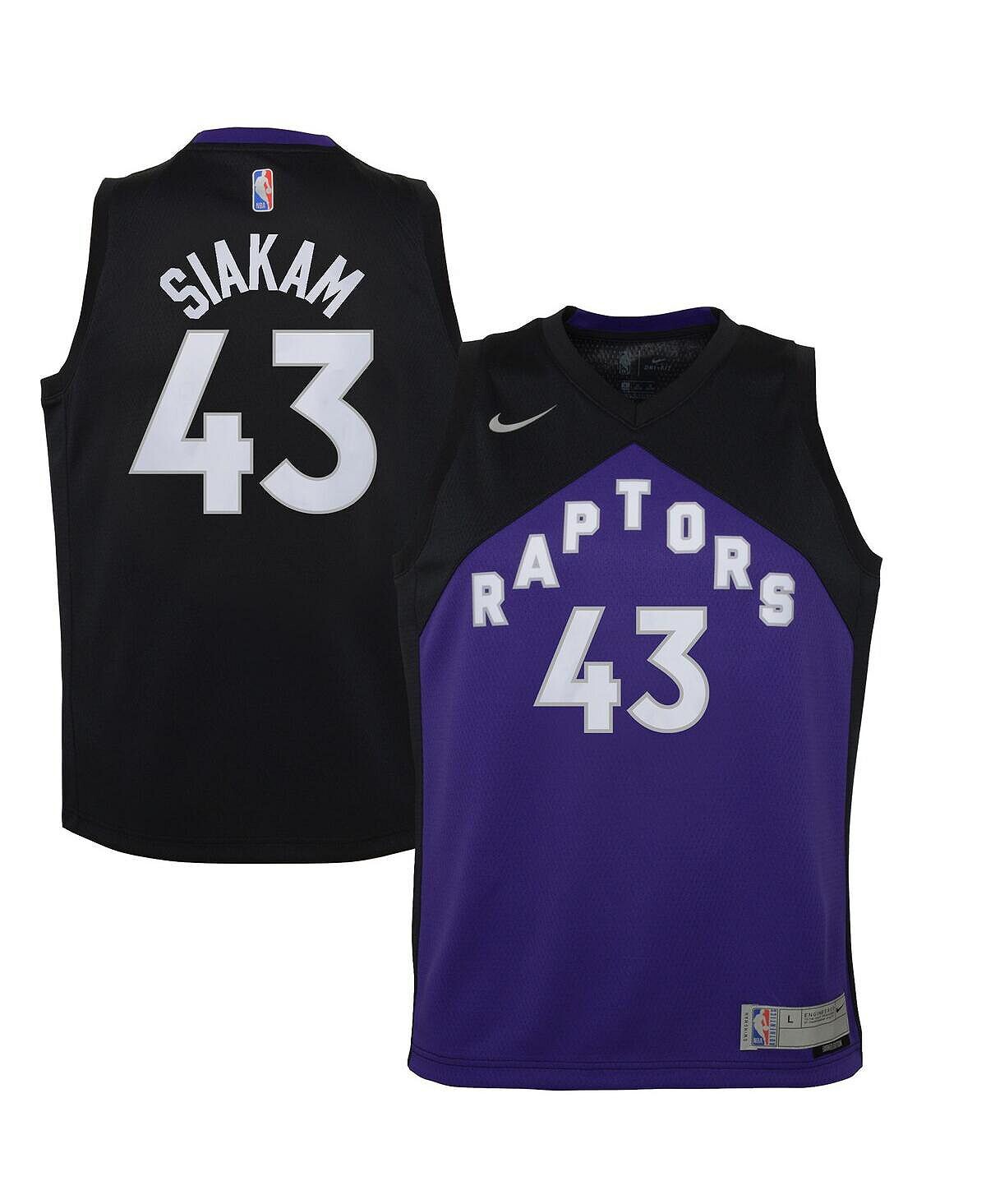 Джерси Big Boys Pascal Siakam черно-фиолетовое Toronto Raptors 2020/21 Swingman Player - Earned Edition Nike
Джерси Big Boys Pascal Siakam черно-фиолетовое Toronto Raptors 2020/21 Swingman Player - Earned Edition Nike
