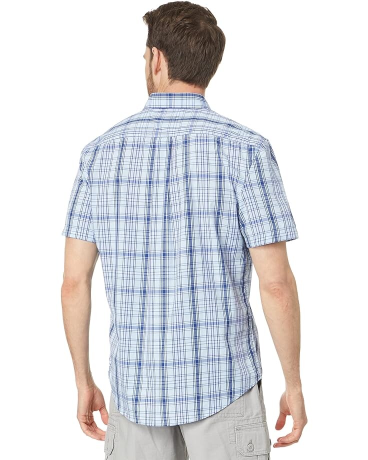 Рубашка U.S. POLO ASSN. Short Sleeve CVC Yarn-Dye Poplin Woven Shirt, цвет Windsurfer Blue
Рубашка U.S. POLO ASSN. Short Sleeve CVC Yarn-Dye Poplin Woven Shirt, цвет Windsurfer Blue
