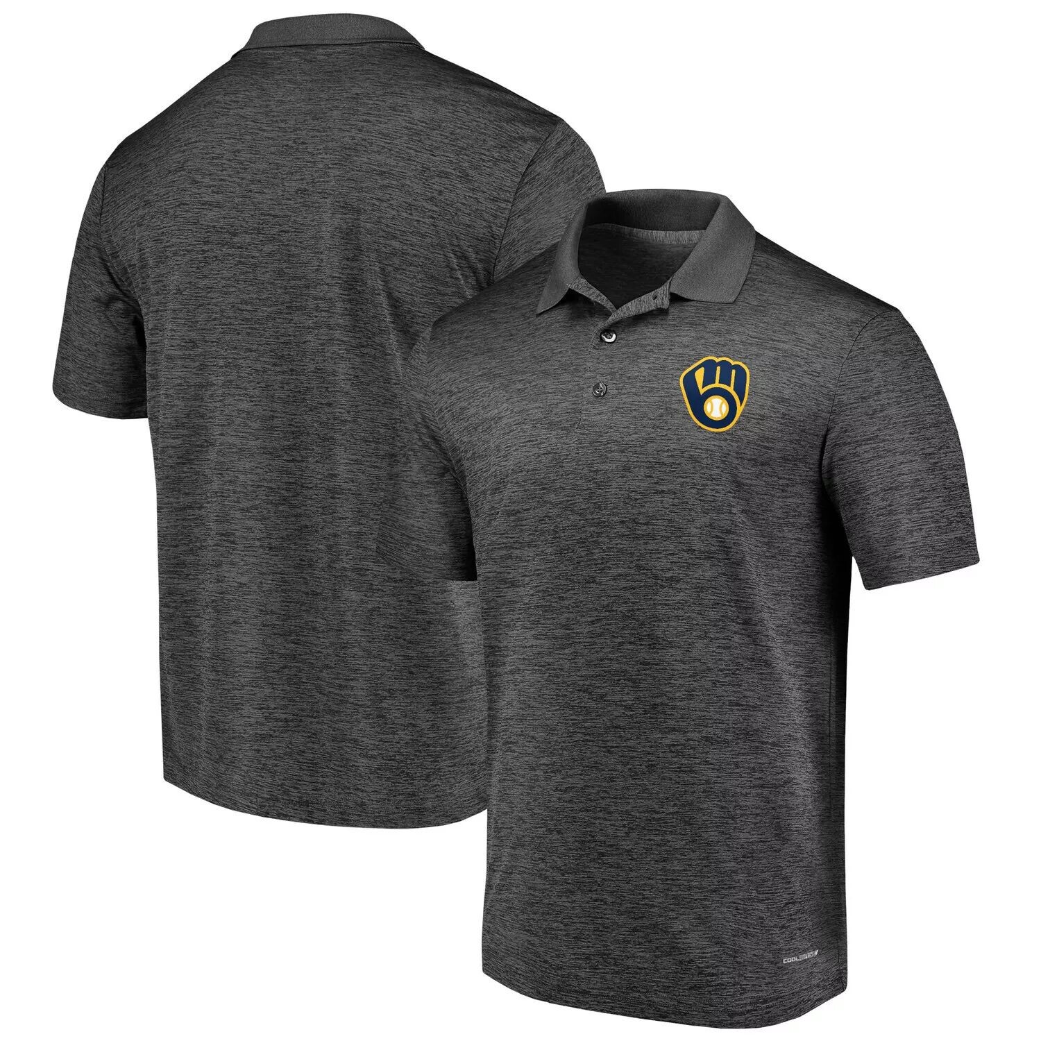 Мужская рубашка-поло с фирменным углем Fanatics Milwaukee Brewers Standard Bearer Space Dye
Мужская рубашка-поло с фирменным углем Fanatics Milwaukee Brewers Standard Bearer Space Dye