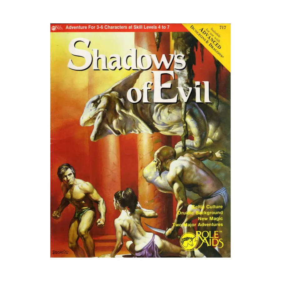 Shadows of Evil, Roleaids - Fantasy Modules & Supplements (D&D, AD&D), мягкая обложка
Shadows of Evil, Roleaids - Fantasy Modules & Supplements (D&D, AD&D), мягкая обложка