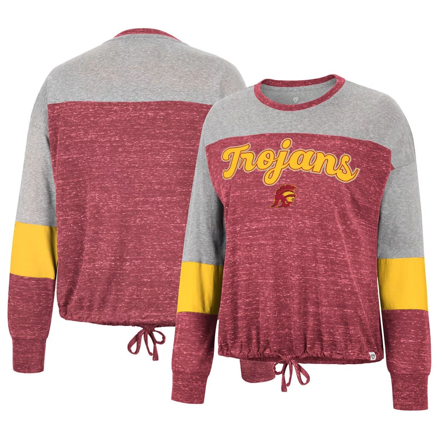 Женская футболка Colosseum Cardinal USC Trojans Joanna с длинными рукавами и завязкой спереди Colosseum
Женская футболка Colosseum Cardinal USC Trojans Joanna с длинными рукавами и завязкой спереди Colosseum