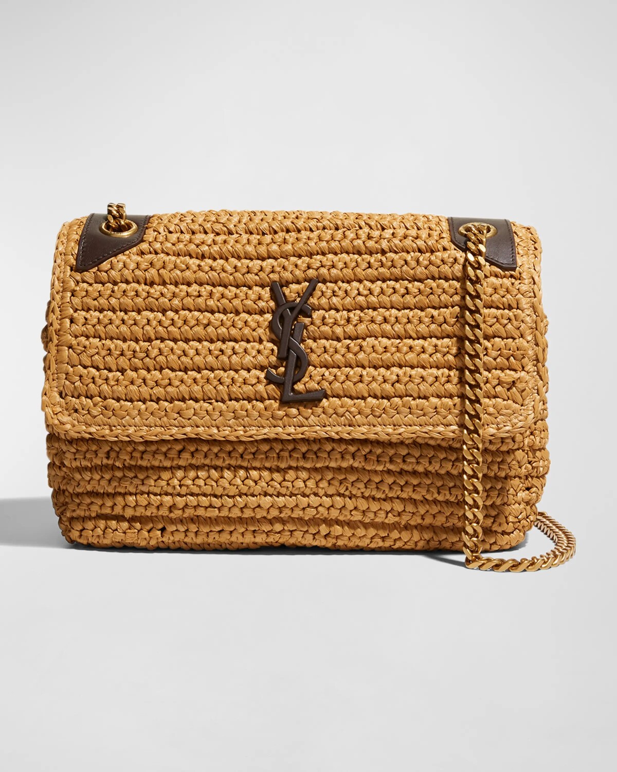 Сумка на плечо Niki среднего размера с клапаном YSL из рафии Saint Laurent, цвет Beige
Сумка на плечо Niki среднего размера с клапаном YSL из рафии Saint Laurent, цвет Beige