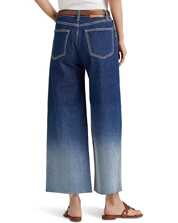 Джинсы LAUREN Ralph Lauren Ombré High-Rise Wide Leg Cropped Jeans in Ombre Canyon Wash, цвет Ombre Canyon Wash
Джинсы LAUREN Ralph Lauren Ombré High-Rise Wide Leg Cropped Jeans in Ombre Canyon Wash, цвет Ombre Canyon Wash