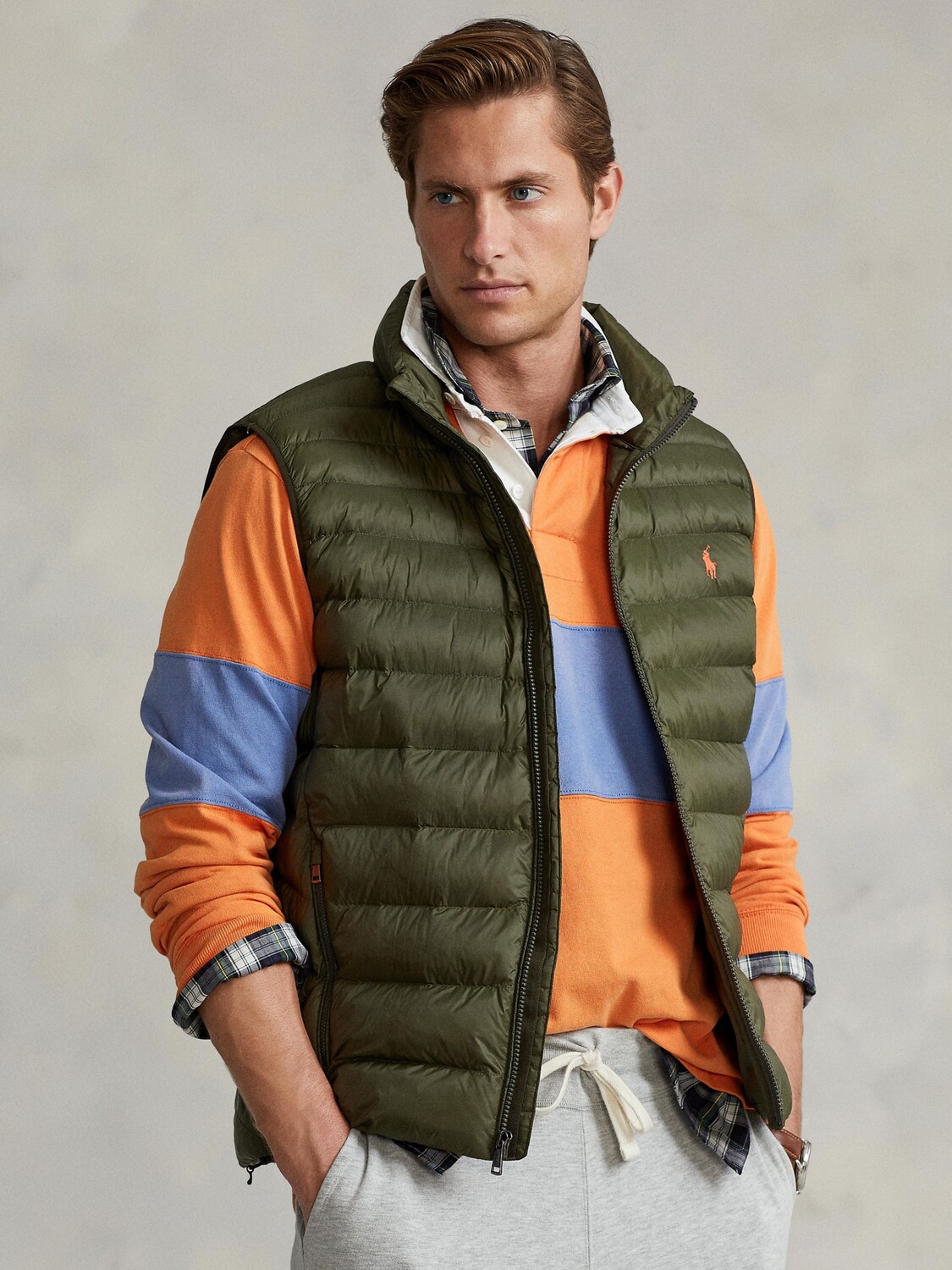 Складной жилет Polo Terra из переработанного наполнителя Ralph Lauren, оливковое
Складной жилет Polo Terra из переработанного наполнителя Ralph Lauren, оливковое