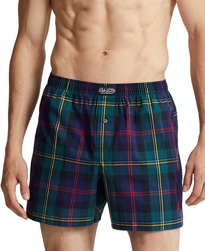 Мужские боксеры, окрашенные в хлопчатобумажной пряже Polo Ralph Lauren, цвет Polo Plaid With Rl2000 Red Pp
Мужские боксеры, окрашенные в хлопчатобумажной пряже Polo Ralph Lauren, цвет Polo Plaid With Rl2000 Red Pp