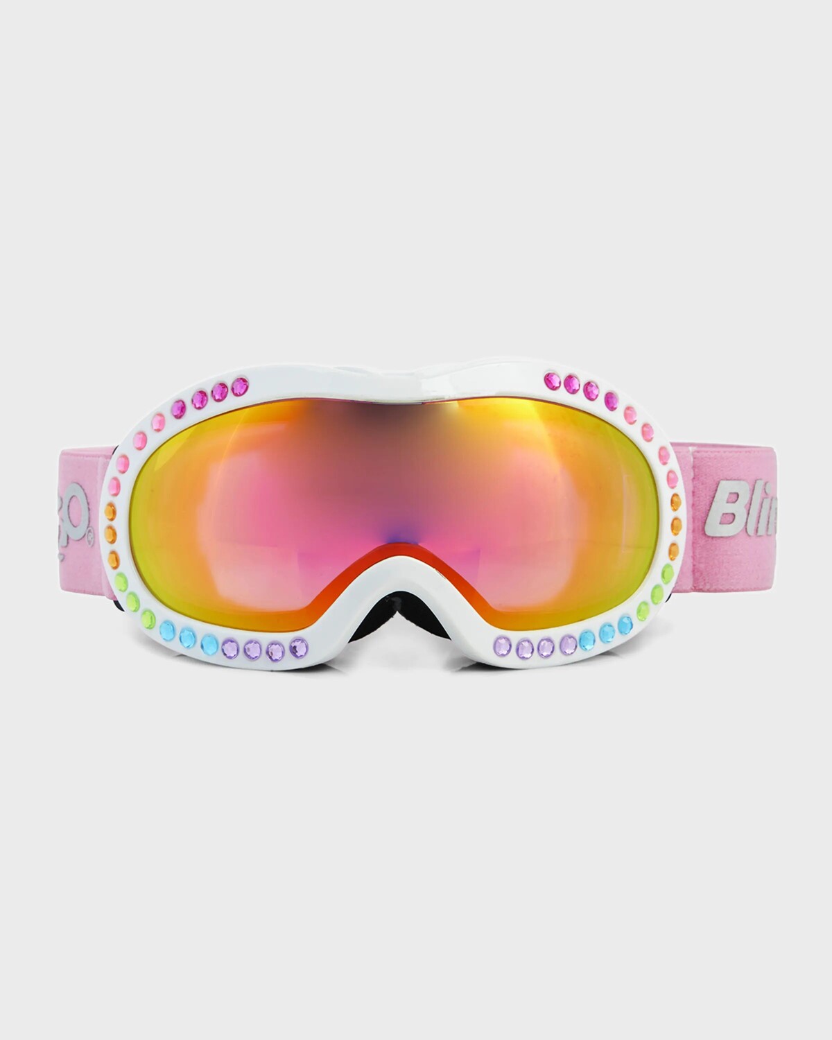 Детские зимние очки с радужным логотипом и стразами Bling2o, цвет White Rainbow
Детские зимние очки с радужным логотипом и стразами Bling2o, цвет White Rainbow