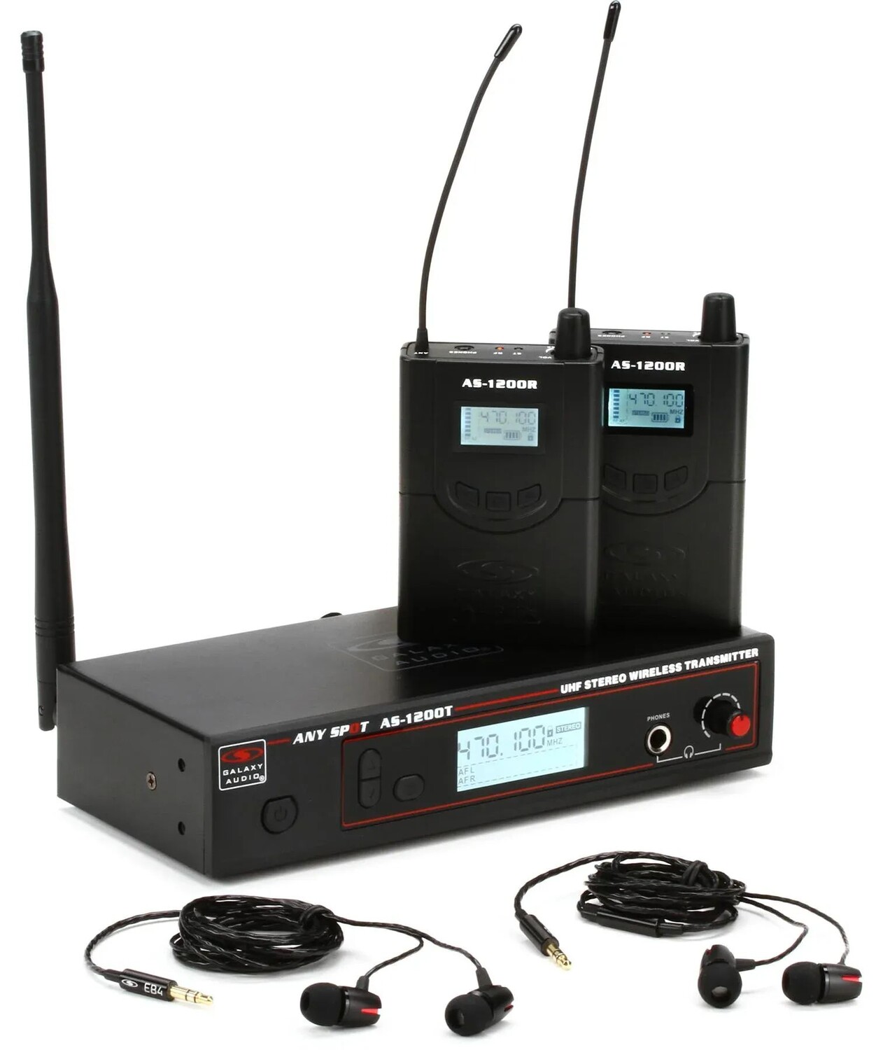 Беспроводная система внутриканального монитора Galaxy Audio AS-1200-2P4 — диапазон P4
Беспроводная система внутриканального монитора Galaxy Audio AS-1200-2P4 — диапазон P4