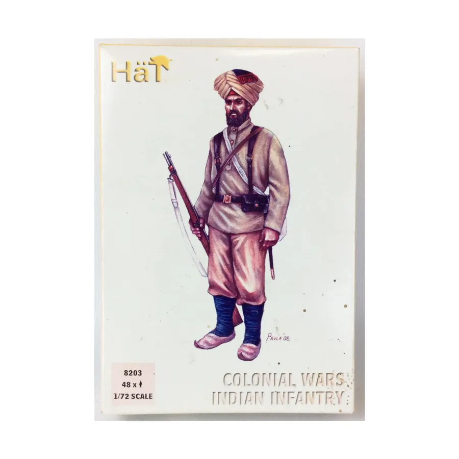Колониальные войны Индийская пехота, Historical Plastic Military Figures - Victorian (1:72) (Hat Industries)
Колониальные войны Индийская пехота, Historical Plastic Military Figures - Victorian (1:72) (Hat Industries)