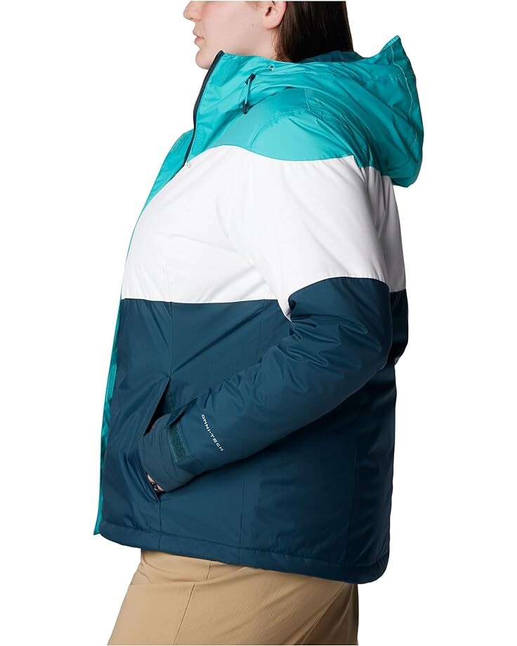 Куртка Columbia Plus Size Tipton Peak II Insulated Jacket, цвет Bright Aqua/White/Night Wave
Куртка Columbia Plus Size Tipton Peak II Insulated Jacket, цвет Bright Aqua/White/Night Wave