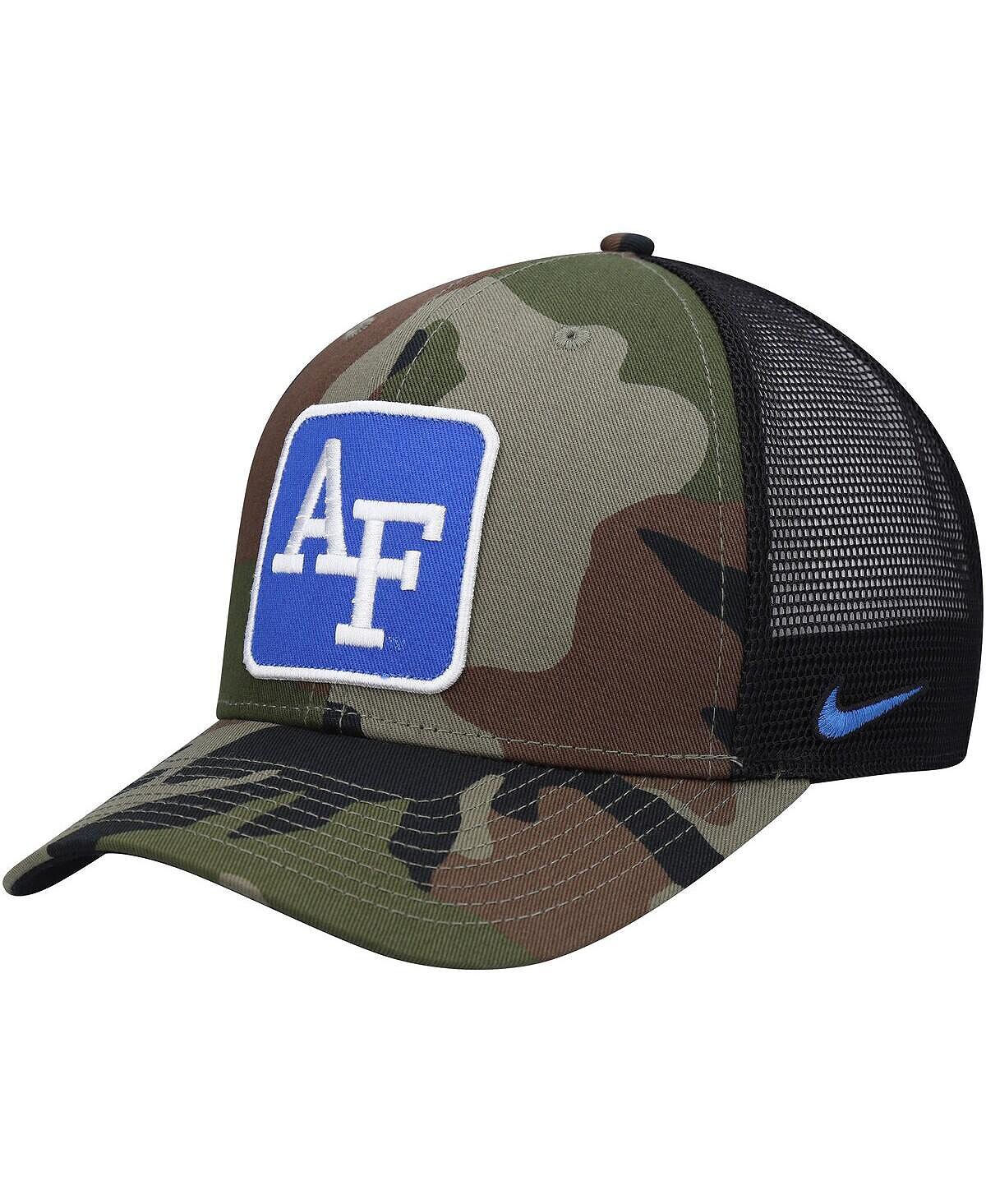 Мужская камуфляжная черная кепка Air Force Falcons Classic99 Trucker Snapback Nike
Мужская камуфляжная черная кепка Air Force Falcons Classic99 Trucker Snapback Nike