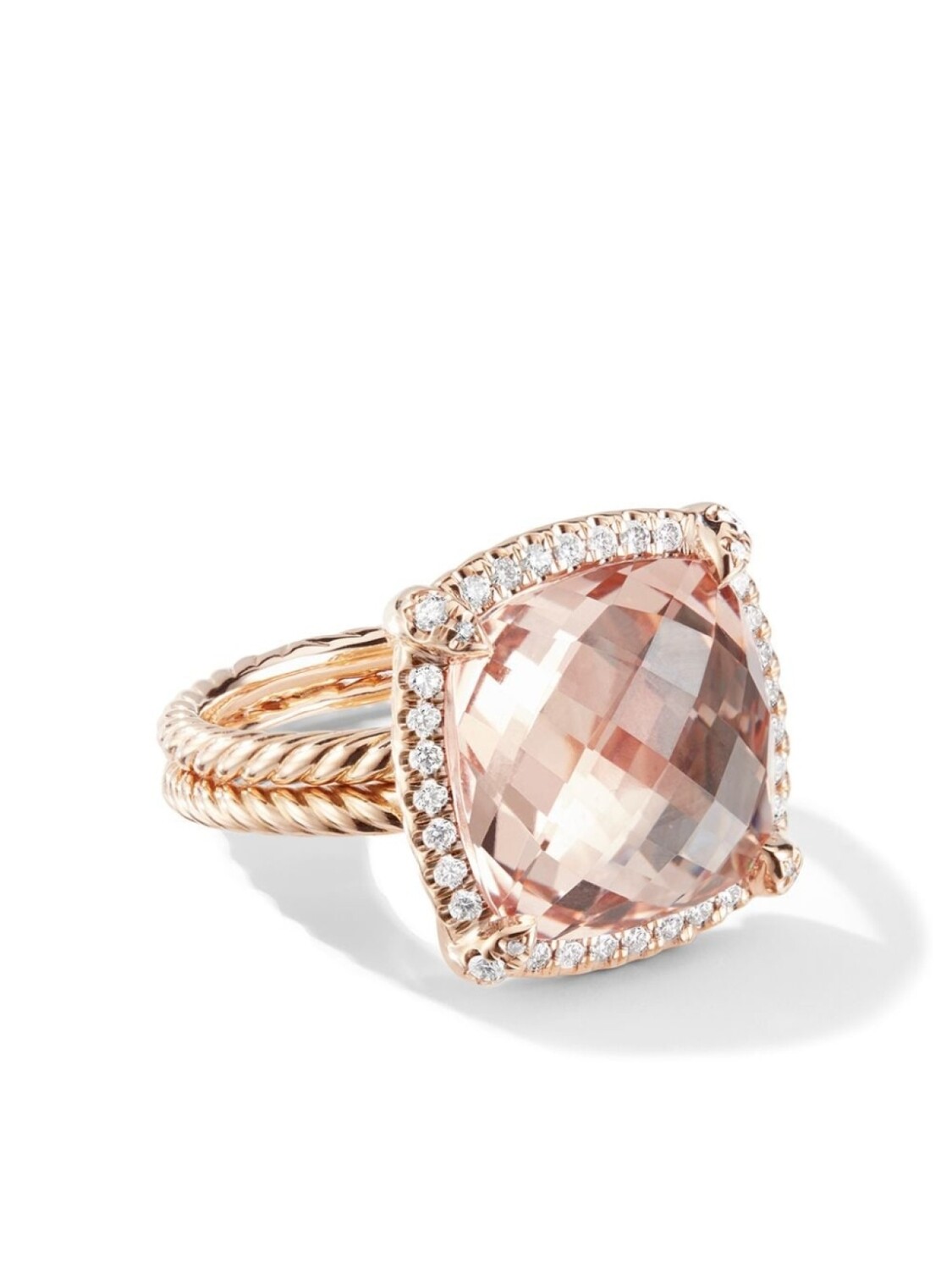 Кольцо Chtelaine из розового золота с бриллиантами и морганитом David Yurman, розовый
Кольцо Chtelaine из розового золота с бриллиантами и морганитом David Yurman, розовый
