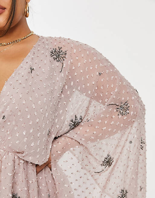 Многоярусное платье мини с цветочным принтом ASOS DESIGN Curve пыльно-розового цвета
Многоярусное платье мини с цветочным принтом ASOS DESIGN Curve пыльно-розового цвета