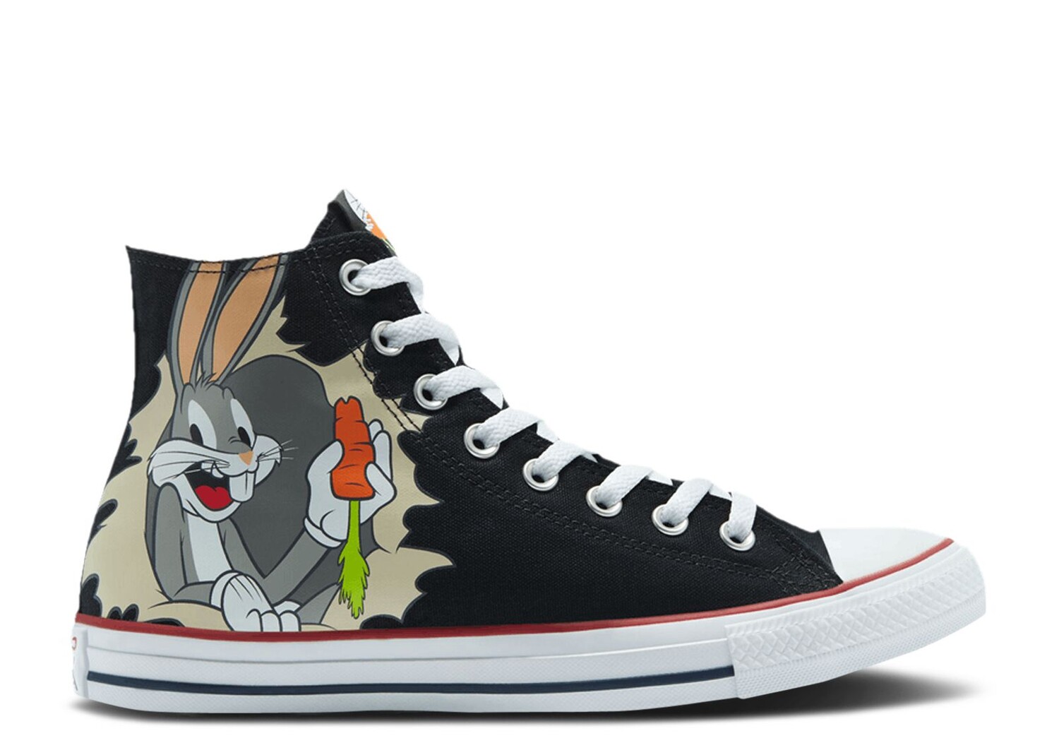 Кроссовки Converse Looney Tunes X Chuck Taylor All Star High '80Th Anniversary - Bugs Bunny'S Mischief', черный
Кроссовки Converse Looney Tunes X Chuck Taylor All Star High '80Th Anniversary - Bugs Bunny'S Mischief', черный