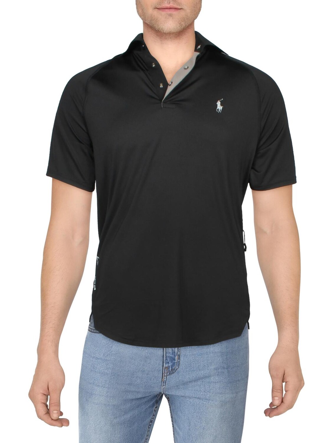 Мужская водоотводящая рубашка-поло с короткими рукавами Polo Ralph Lauren, черный
Мужская водоотводящая рубашка-поло с короткими рукавами Polo Ralph Lauren, черный